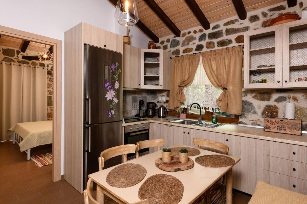 スカラ・ポタミアス Eleni'S Stone Houseヴィラ エクステリア 写真